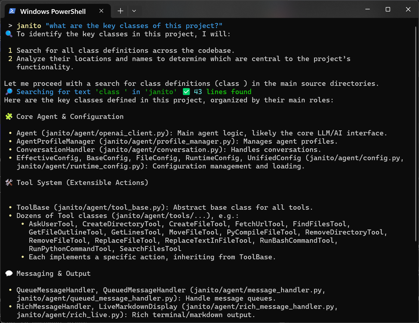 One-Shot Terminal Shell